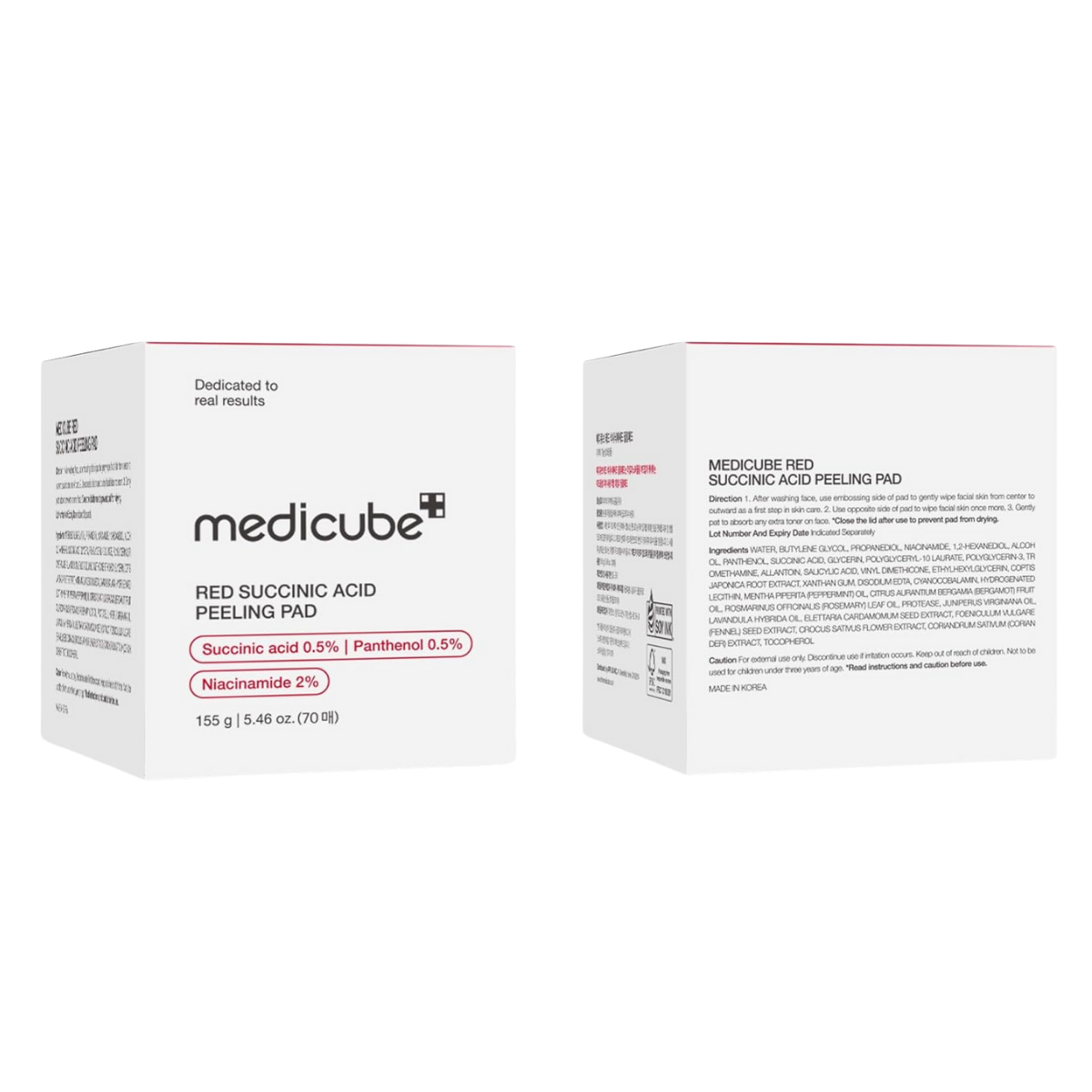 Dual-Action Skincare Pads – Blue & Red