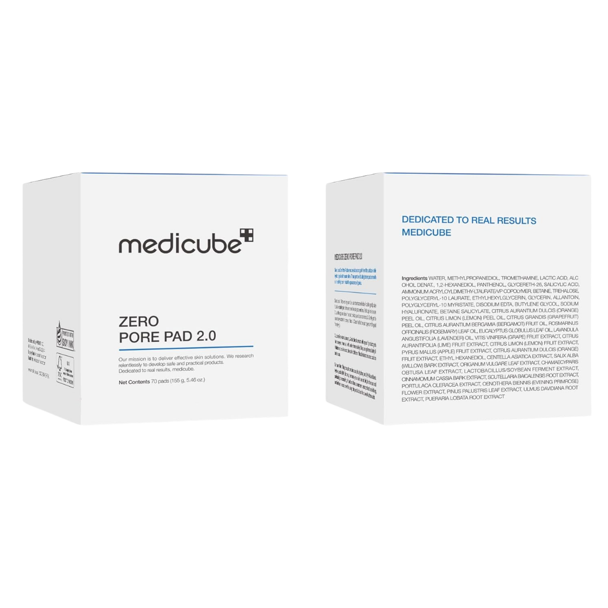 Dual-Action Skincare Pads – Blue & Red