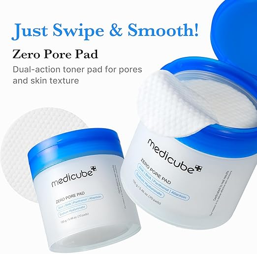 Dual-Action Skincare Pads – Blue & Red