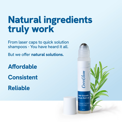 CocoGlam - Advanced Hair Growth Roll-On Serum.