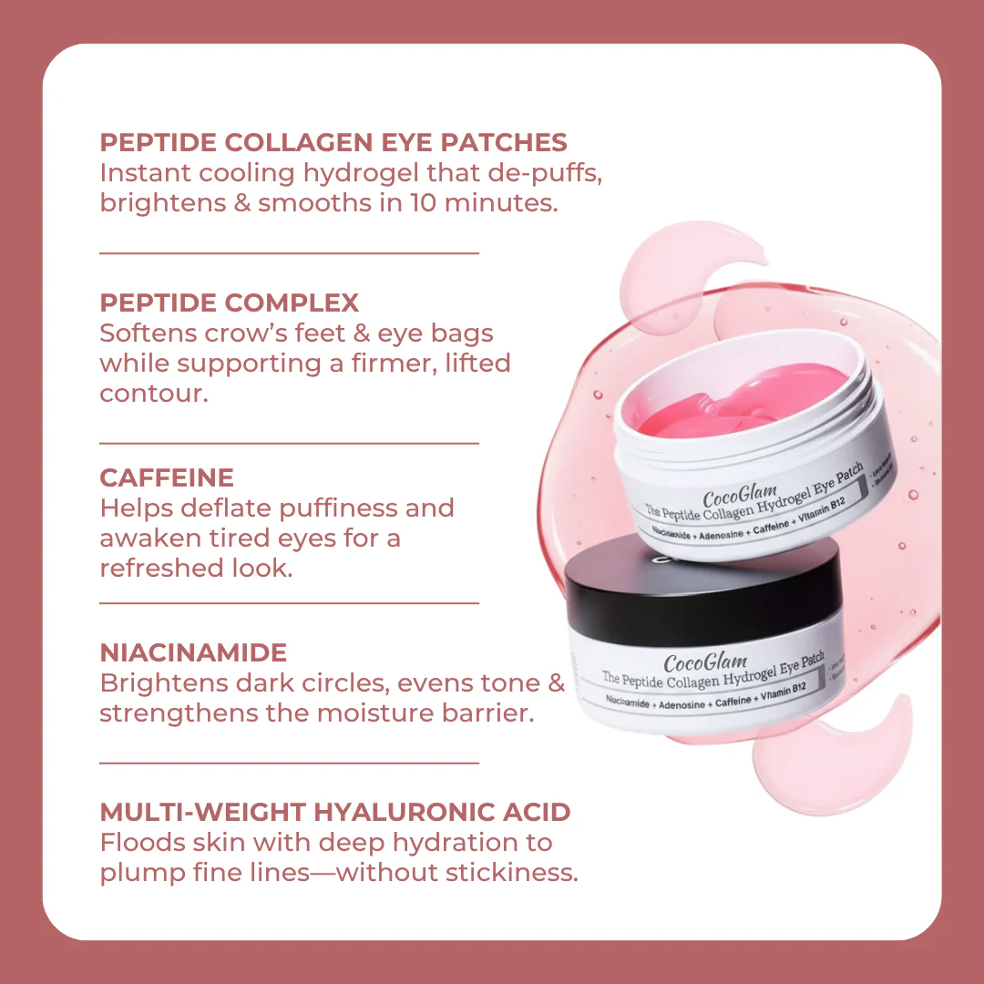 Peptide Collagen Eye Patches (60 Patches)