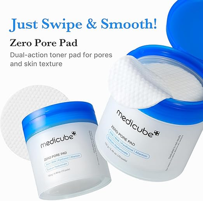 Dual-Action Skincare Pads – Blue & Red